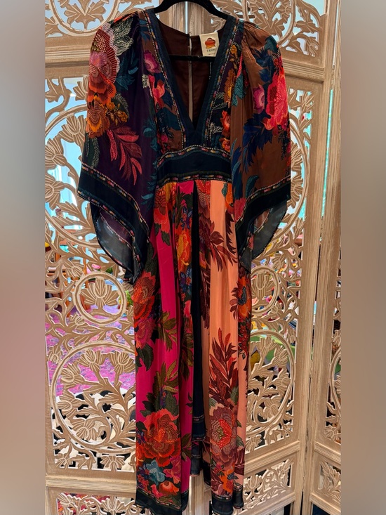 FARM Rio Dresses & Skirts - Farm Rio. Multi-Color Floral Maxi Dress NWT